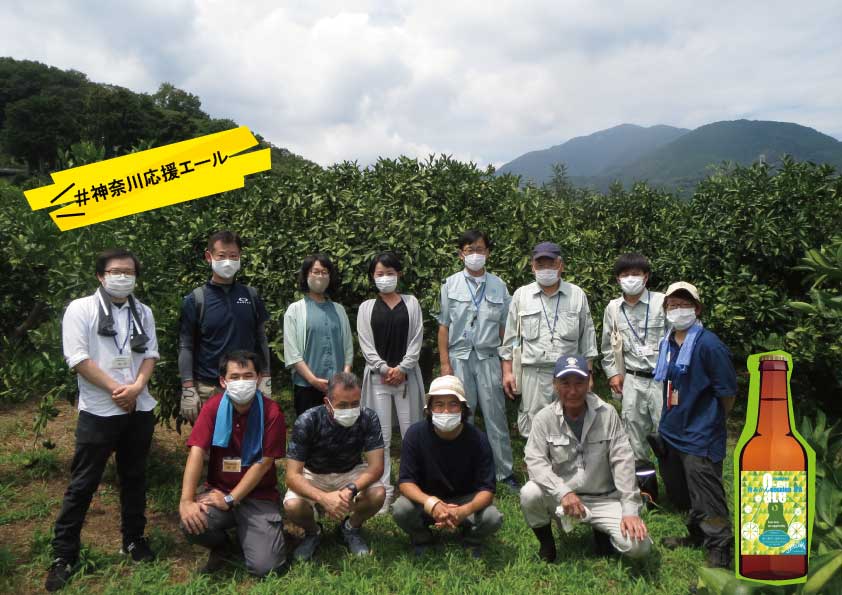 神奈川県伊勢原市、鳥獣被害と戦う農家をクラフトビールで支援します。